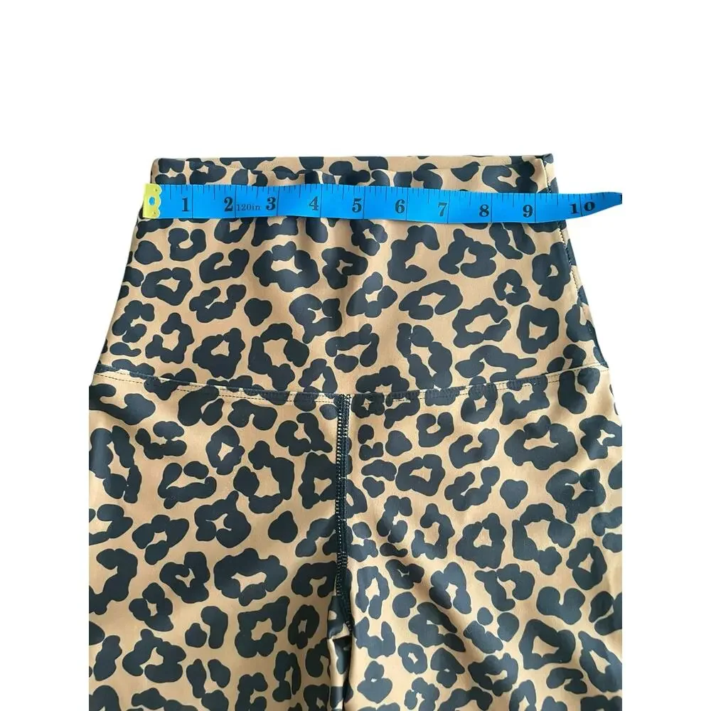 Beach Riot Sport Leopard Print High-Waisted Leggings Size XS EUC